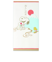 【年賀用品】　ホールマーク（Hallmark）　年賀祝儀封筒　お札用　スヌーピー　箔富士と初日3　838065　2枚入り