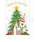 【クリスマス】　グリーティングライフ　クリスマスココミニカード　RY－485　ツリー