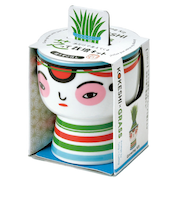 聖新陶芸　芝って栽培キット　KOKESHI　ぼうず　GD1048-2