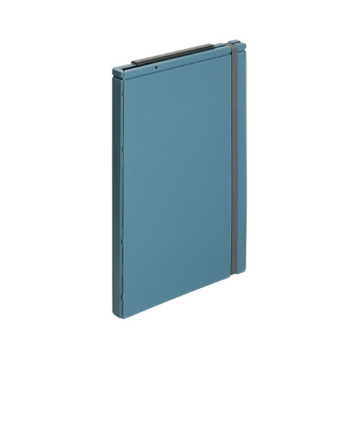 リヒトラブ（LIHIT　LAB.）　ミューチュアル（Mutual）　二つ折りクリップボード　A-2068-11　スレートブルー