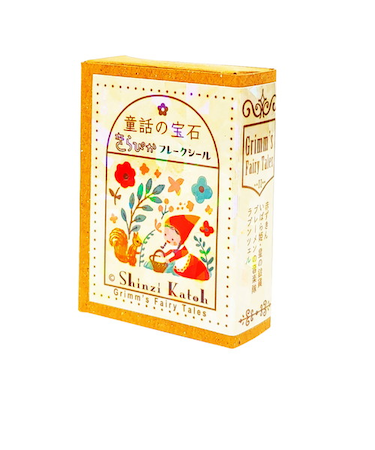 シール堂　きらぴかフレークシール　KSFB10010　グリム童話2