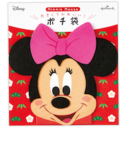 ホールマーク（Hallmark）　年賀ポチ袋・お年玉袋　847753　ディズニー　ミニーマウス　フェルト　1柄1枚入り