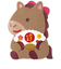 ホールマーク（Hallmark）　年賀ポチ袋・お年玉袋　847791　フェルト　女の子うま