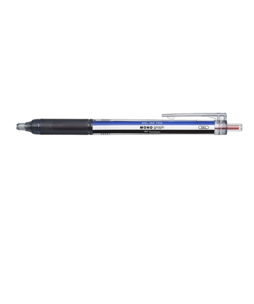 トンボ鉛筆（Tombow）　ゲルボールペン　モノグラフライト　0.5mm　BJ-MGLE01-R25　モノカラー/レッド