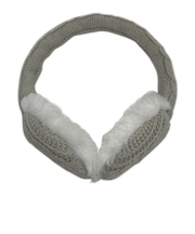 マールマール（MaR・MaR）　4WAY　イヤーマフ　ニット編み　オフホワイト