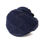 グッドファブリケーション（GOOD　FABRICATION）　イヤーマフラー　ケーブル　FB－EM－C－23－FNV　ネイビー