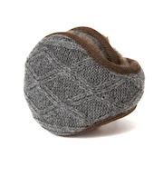 グッドファブリケーション（GOOD　FABRICATION）　イヤーマフラー　ケーブル　FB－EM－C－23－FGY　グレー