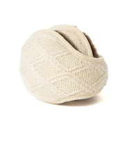 グッドファブリケーション(GOOD FABRICATION) イヤーマフラー ケーブル FB-EM-C-23-FWC クリーム