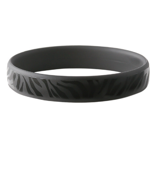 スパークノンX　リストバンド　ゼブラ　Lサイズ　ブラック