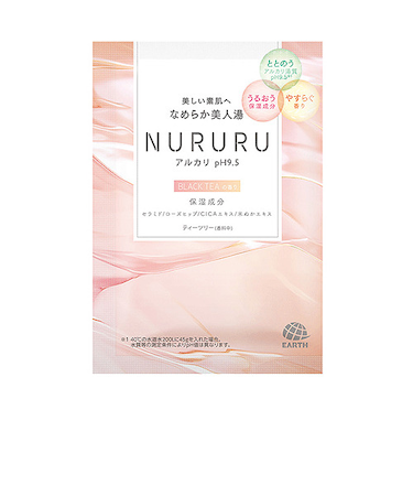 アース製薬　NURURU（ヌルル）　ブラックティーの香り