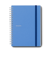 マルマン×ハンズ　イペニモ　5mm方眼罫ノートバンド付　B6　ブルー