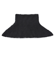 フー（f／u）　モコ付け襟　YB0014－F－90　ブラック