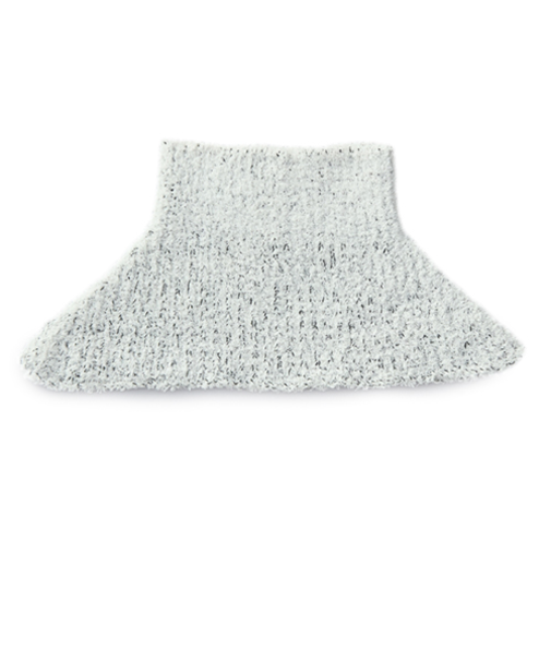 フー（f／u）　モコ付け襟　YB0014－F－10　ホワイト