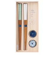 カワイ　KURABI箸置き揃え　陶花