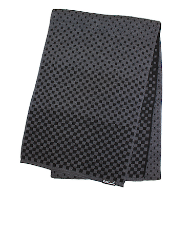 アニエスベー（agnes　b.）　チェッカマフ　5172AB043　グレー