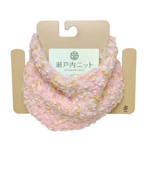 瀬戸内ニット　ファニーカスリネックウォーマー　308　ピンク