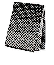 アニエスベー(agnes b.) チェッカマフ 5172AB043 ブラック