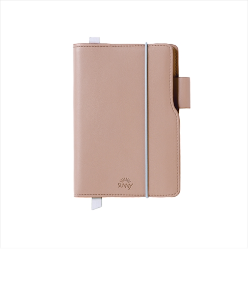 いろは出版　SUNNY　LIGHT　NOTEBOOK　free　monthly　ブラウン