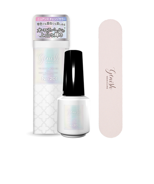 ジーニッシュ　マニキュア　RP201　ドリーミー　8mL