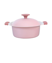 プチなべ　IH対応　卓上鍋　18cm　RB－3211　ピンク