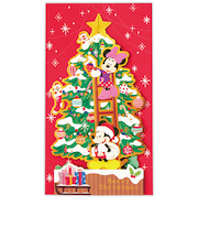 ホールマーク（Hallmark）　立体クリスマスカード　ディズニー　ミッキー＆ミニー　846756　クリスマスツリー