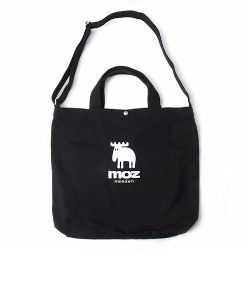 モズ（moz）　帆布トート　ZZHC－01　ブラック