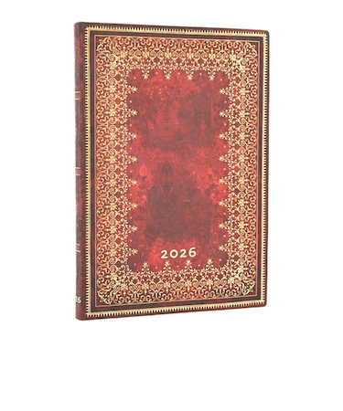 【2026年1月始まり】　ペーパーブランクス（Paperblanks）　ソフトカバーダイアリー　B6　ウィークリーレフト　FJ1222-2　フォイル　月曜始まり