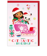 【クリスマス】ホールマーク（Hallmark）　立体クリスマスカード　ギャビーのドールハウス　846831　プレゼントお届け