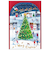 【クリスマス】ホールマーク（Hallmark）　立体クリスマスカード　846909　クリスマスタウンにツリー