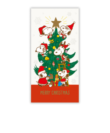 【クリスマス】ホールマーク（Hallmark）　クリスマス金封　848071　SNツリー兄弟2