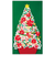 【クリスマス】ホールマーク（Hallmark）　立体クリスマスカード　846923　ポインセチアツリー