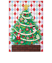 【クリスマス】ホールマーク（Hallmark）　立体クリスマスカード　846886　アタッチオーナメントツリー