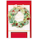 【クリスマス】ホールマーク（Hallmark）　立体クリスマスカード　846985　クリスマスリースボード
