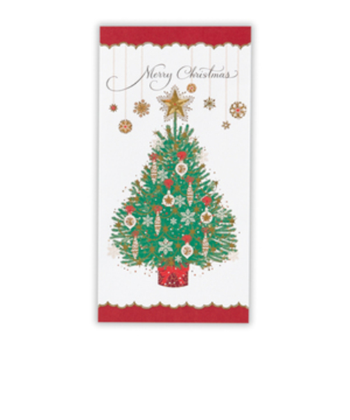 【クリスマス】ホールマーク（Hallmark）　クリスマス金封　848088　グリーンツリー2