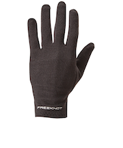 光電子（R）　FREEKNOT　ジッとしていても温かい　レイヤーテック　インナーグローブ　フルフィンガー　Y4612－LL－90　ブラック