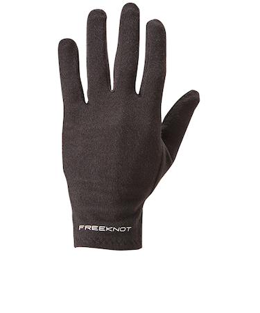 光電子（R）　FREEKNOT　ジッとしていても温かい　レイヤーテック　インナーグローブ　フルフィンガー　Y4612－LL－90　ブラック