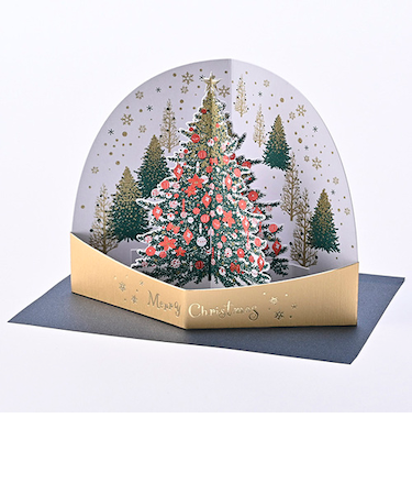 【クリスマス】　イーズプロダクツ　クリスマスカード　立体タイプ　GX-4513
