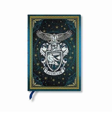 ペーパーブランクス（Paperblanks）　ハリー・ポッターコレクション　ノート　罫線　ミディ　PBD6515　レイブンクロー