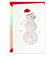 【クリスマス】ホールマーク（Hallmark）　輸入カード　クリスマスカード　シグネチャー　842925　Disco　Ball　Santa　Snowman