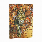 ペーパーブランクス（Paperblanks）　Flexis　リンクス・ライジング　ミディ　FB1361-8　エリカ・ウィリアムズのアート