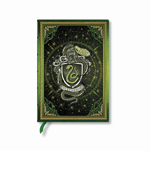 ペーパーブランクス（Paperblanks）　ハリー・ポッターコレクション　ノート　罫線　ミディ　PBD6513　スリザリン