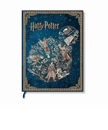 ペーパーブランクス（Paperblanks）　ハリー・ポッターコレクション　ノート　罫線　ミディ　PBD6521　ホグワーツの伝説