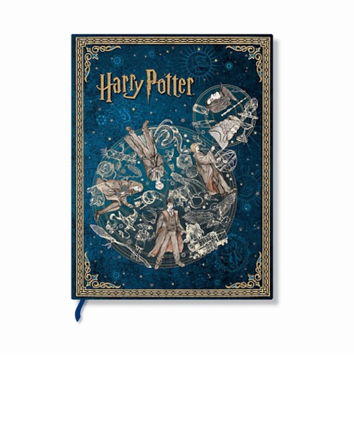 ペーパーブランクス（Paperblanks）　ハリー・ポッターコレクション　ノート　罫線　ミディ　PBD6521　ホグワーツの伝説