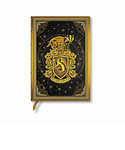 ペーパーブランクス（Paperblanks）　ハリー・ポッターコレクション　ノート　罫線　ミディ　PBD6517　ハッフルパフ