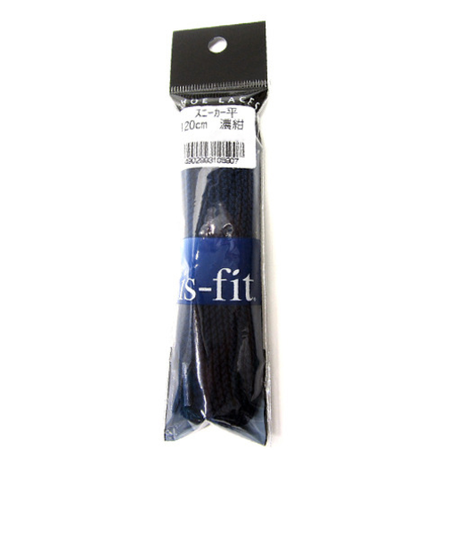 モリト　スニーカー平　濃紺　120cm　アクリル