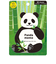 グリーティングライフ　アニマルダイカットメモ　ETM-191　パンダ