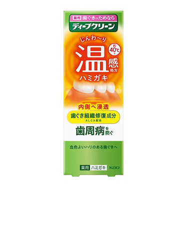 花王　ディープクリーン　薬用温感ハミガキ　85g