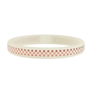 スパークノン シリコンバンド 市松模様 ライト×ピンク Mサイズ