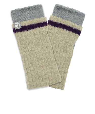 瀬戸内ニット　男女兼用　ニット　レイヤード3WAYアーム　6881　ブラウン