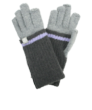 瀬戸内ニット 男女兼用 ニット レイヤード2WAY指出し 6853 チャコール